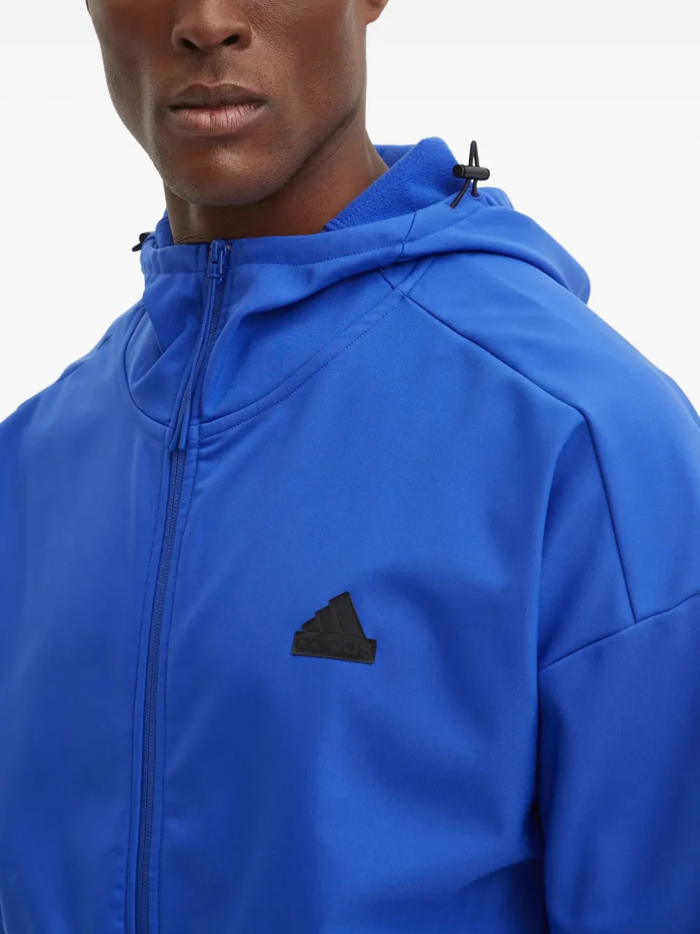 adidas Hoodie met rits Blauw