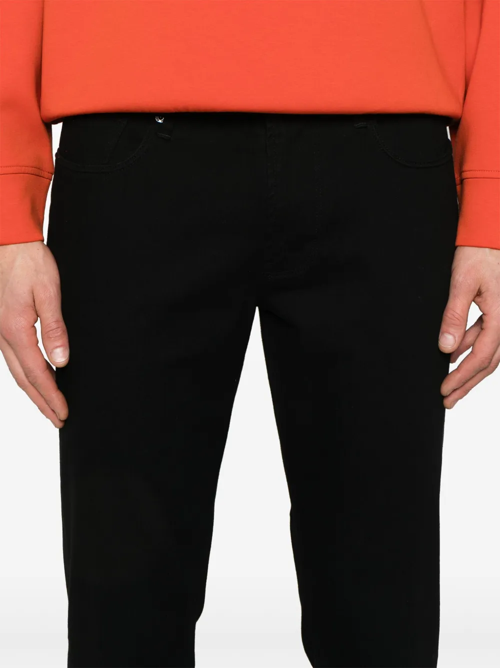Emporio Armani Clubwear J06 jeans Zwart