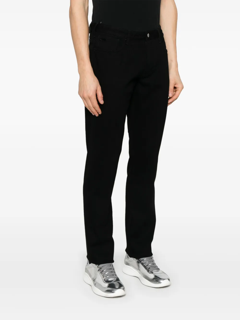 Emporio Armani Clubwear J06 jeans Zwart