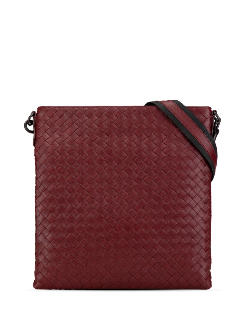 Bottega Veneta Pre-Owned 2012-2024 Intrecciato crossbody bag - Red