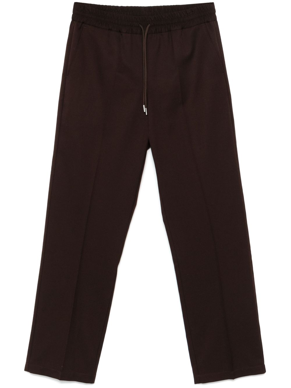 Drôle De Monsieur straight trousers - Brown