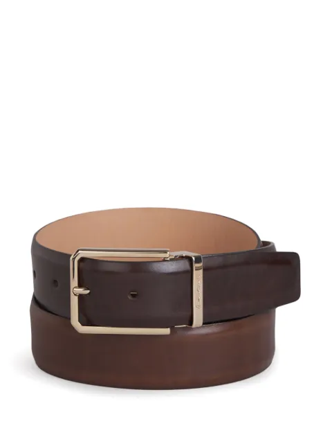 Santoni leather belt