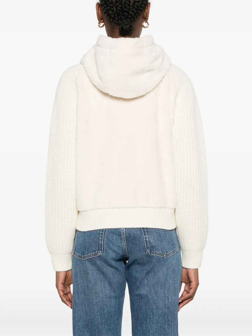 Moncler Fleece jack Beige