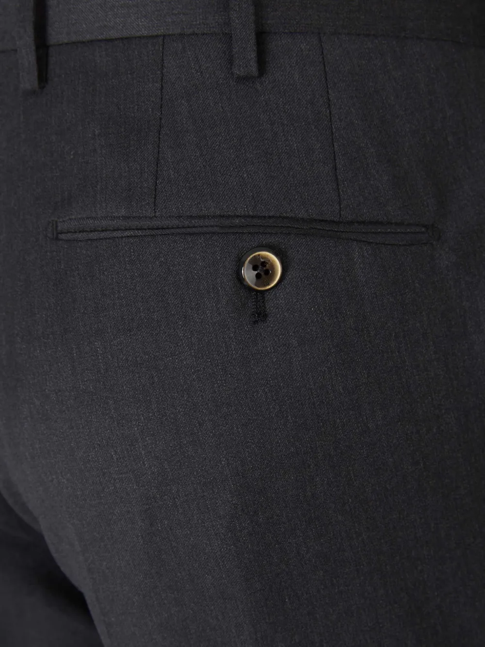 PT Torino Wollen pantalon Zwart