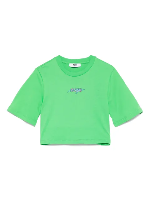 MSGM Kids cropped T-shirt 