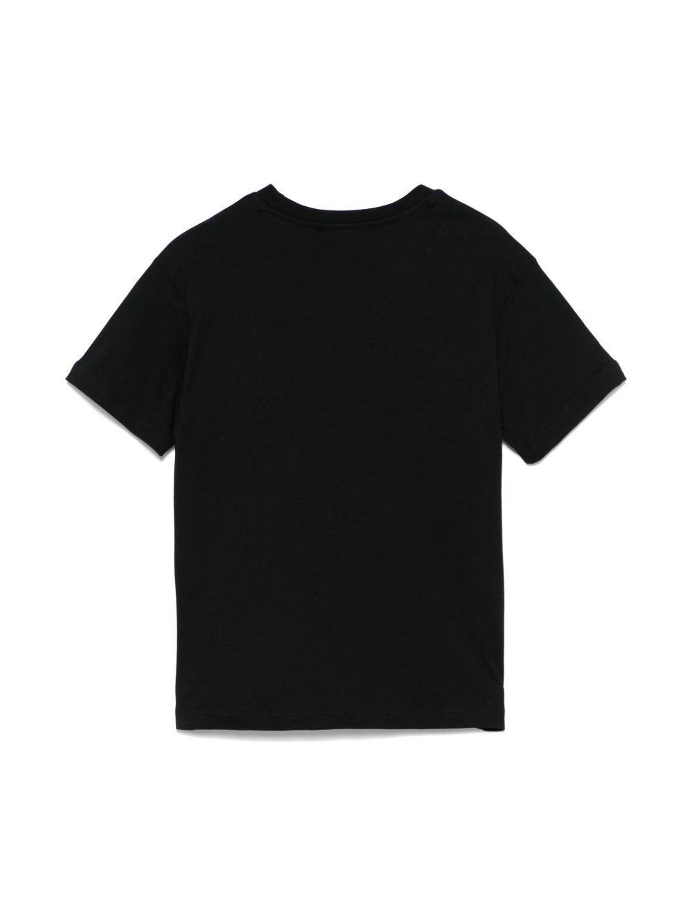 MSGM Kids T-shirt met logoprint - Zwart