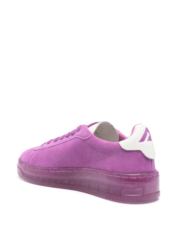 スニーカー Autry Electric Purple Dallas Sneakers Autry Dallas Low Sneakers In Suede Color Purple