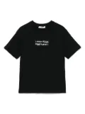 MSGM Kids jersey T-shirt - Black