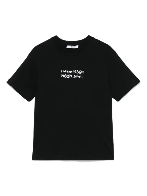 MSGM Kids jersey T-shirt