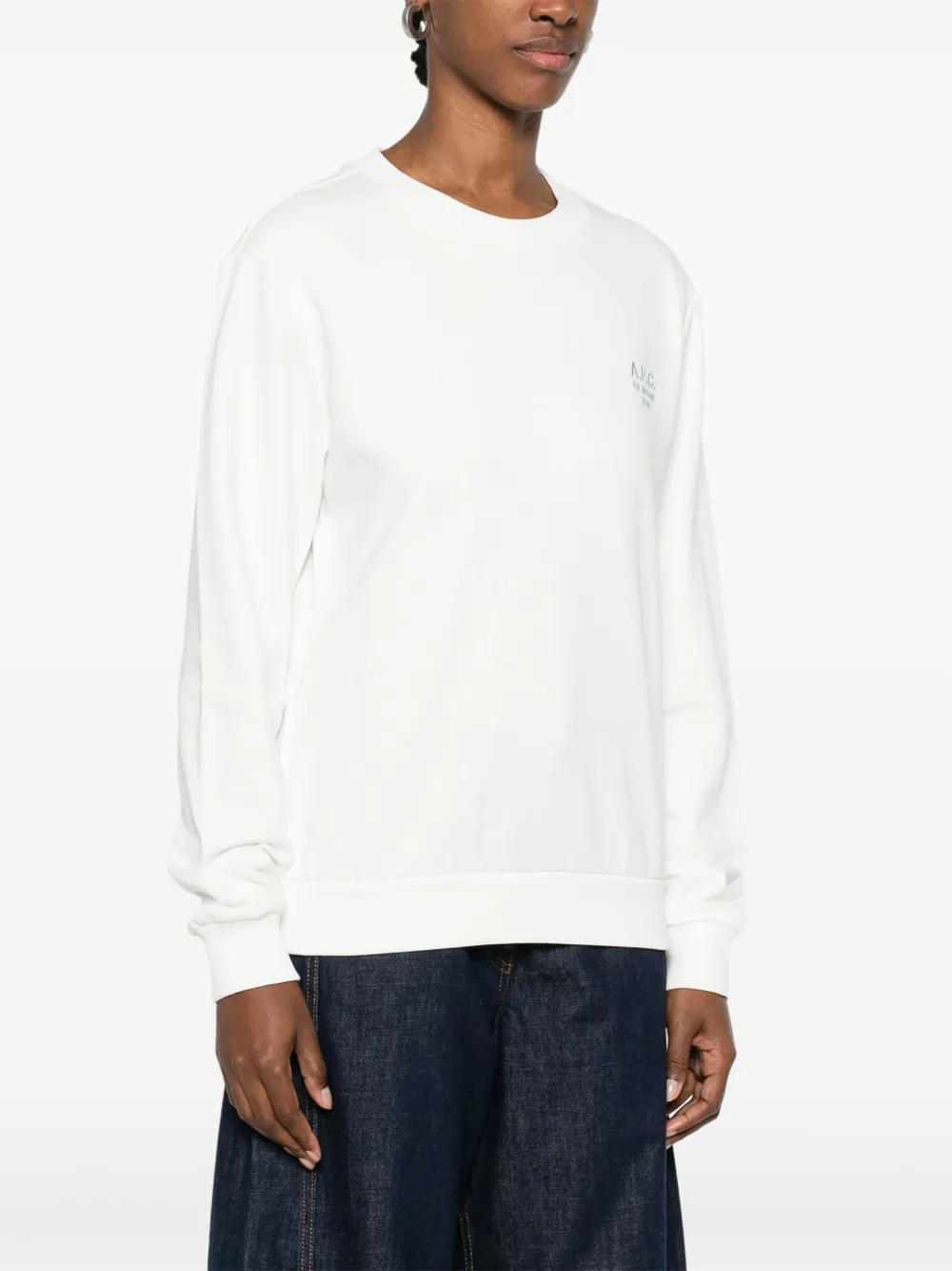 A.P.C. Rue Madame sweater Wit