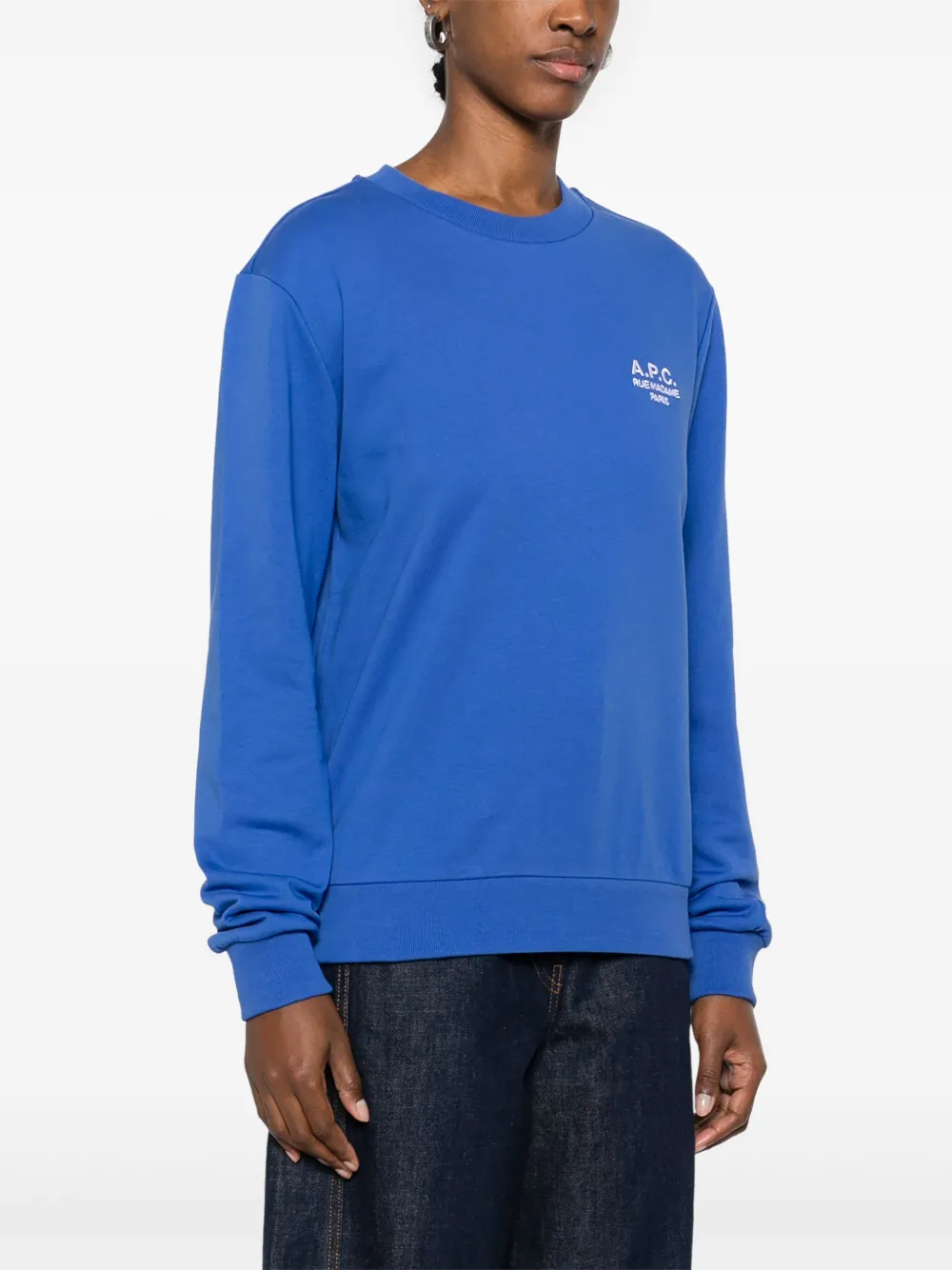 Apc Rue Madame Sweatshirt In Blue