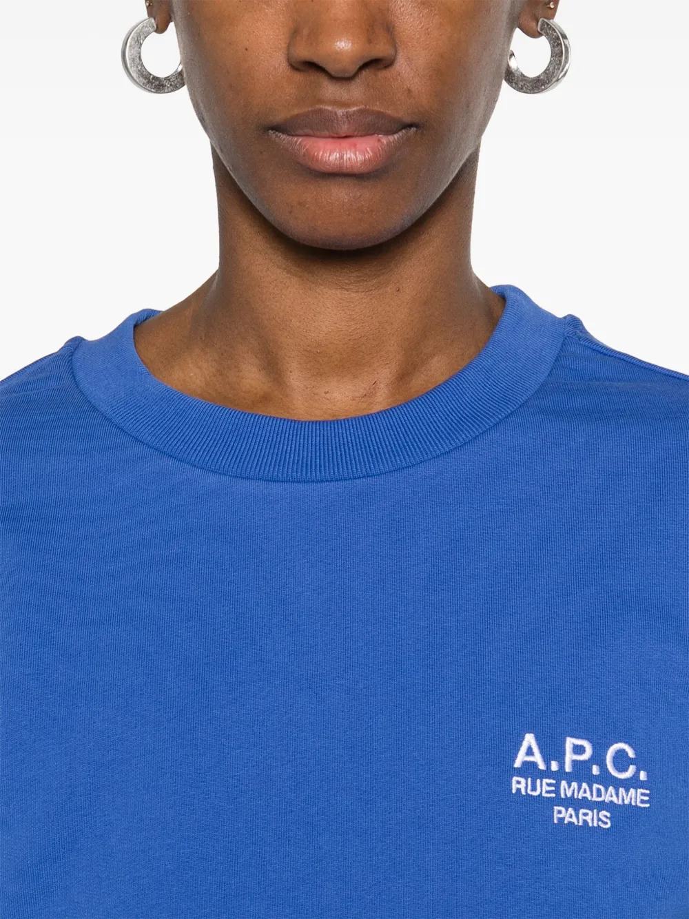 Apc Rue Madame Sweatshirt In Blue