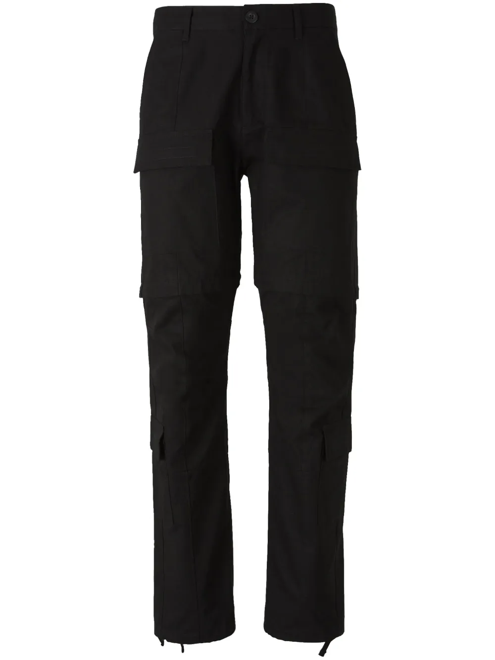 John Elliott cotton cargo pants | Black | Image 1
