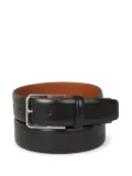 Santoni leather belt - Black