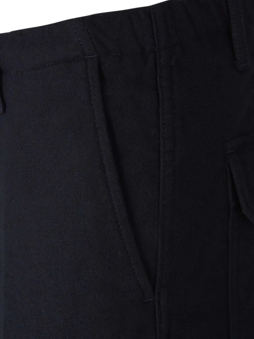 Incotex Cargo flanellen broek Blauw