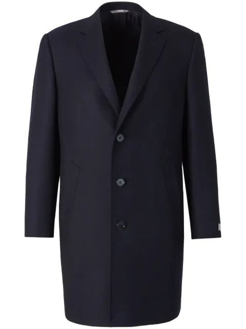 Canali herringbone wool coat