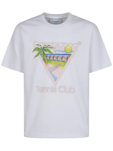 Casablanca logo-print T-shirt