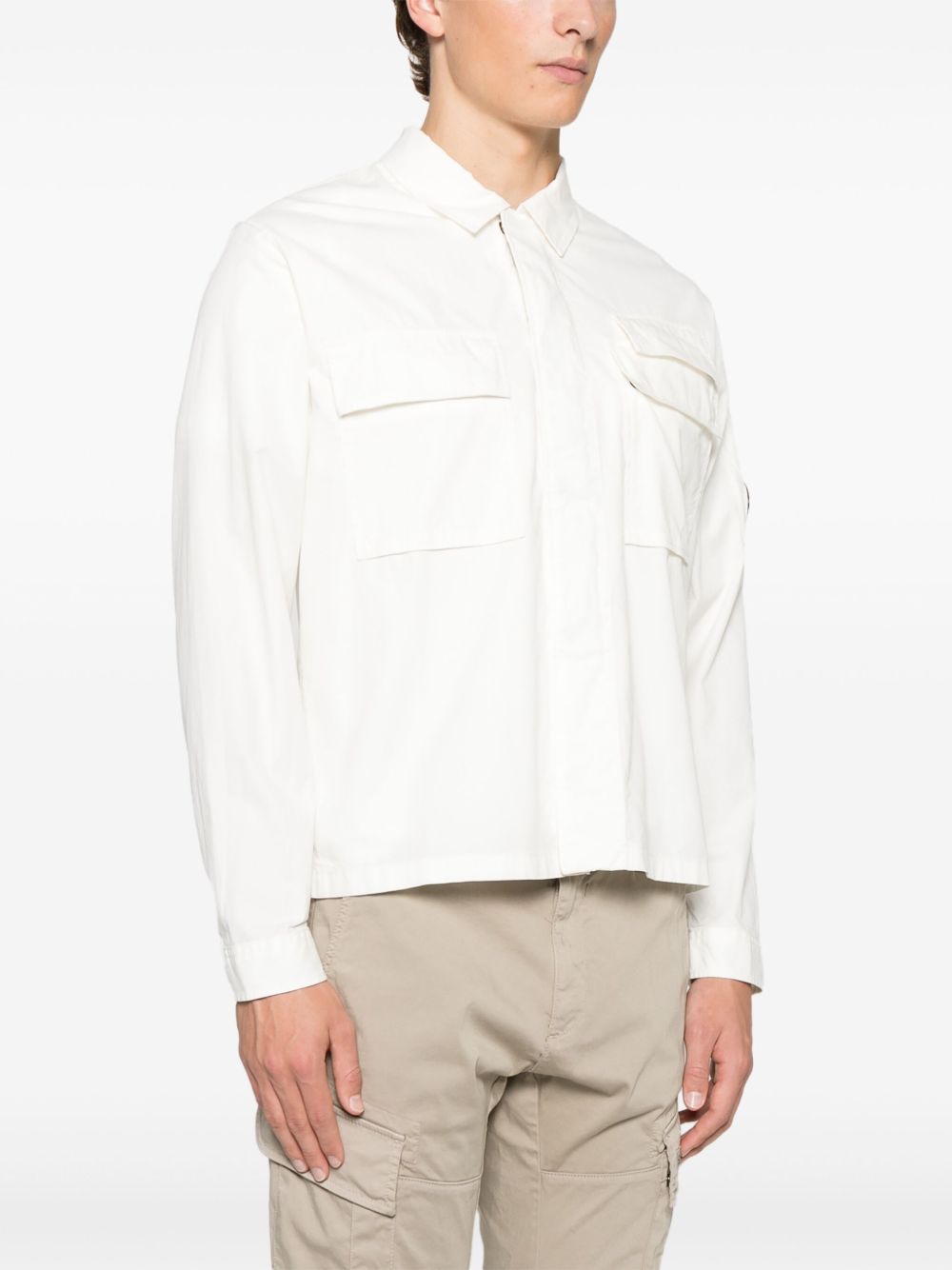 C.P. COMPANY LENS-DETAILED SHIRT