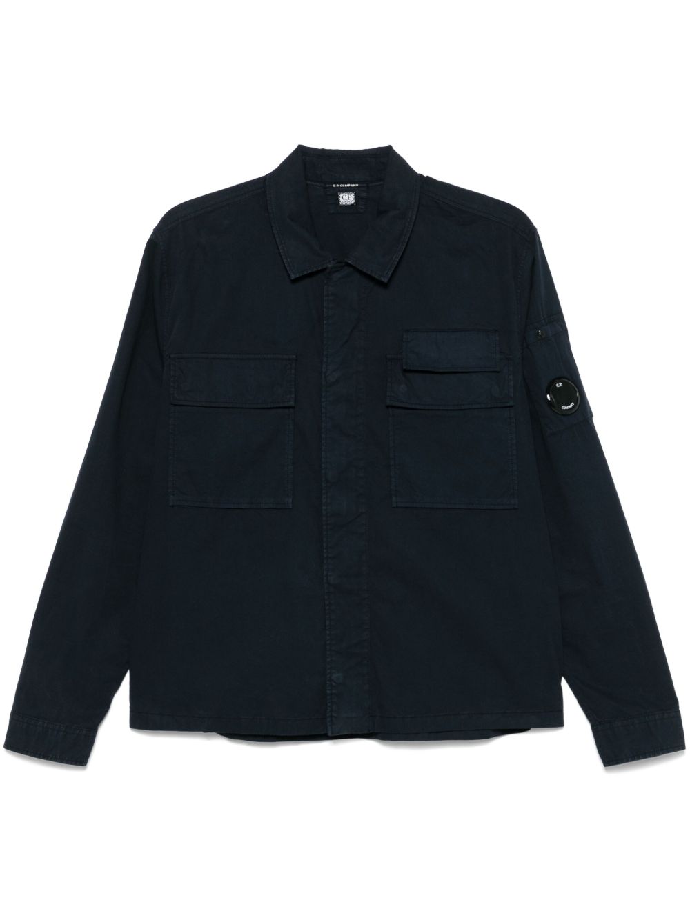 C.P. Company Lens-detailed shirt - Blue