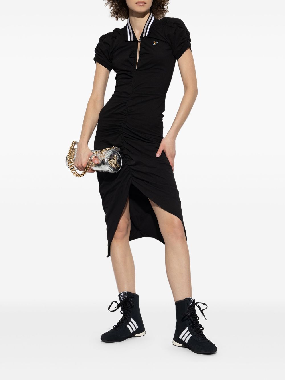 Vivienne Westwood Pulling midi dress - Zwart