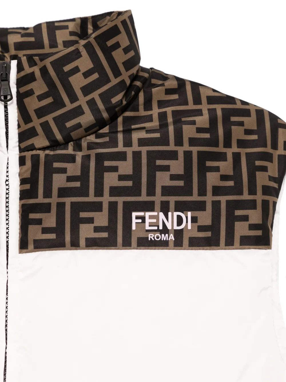 Fendi Kids Bodywarmer Roze