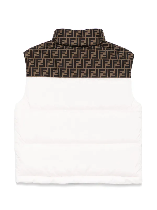 Fendi Kids Padded Gilet Pink FARFETCH CH