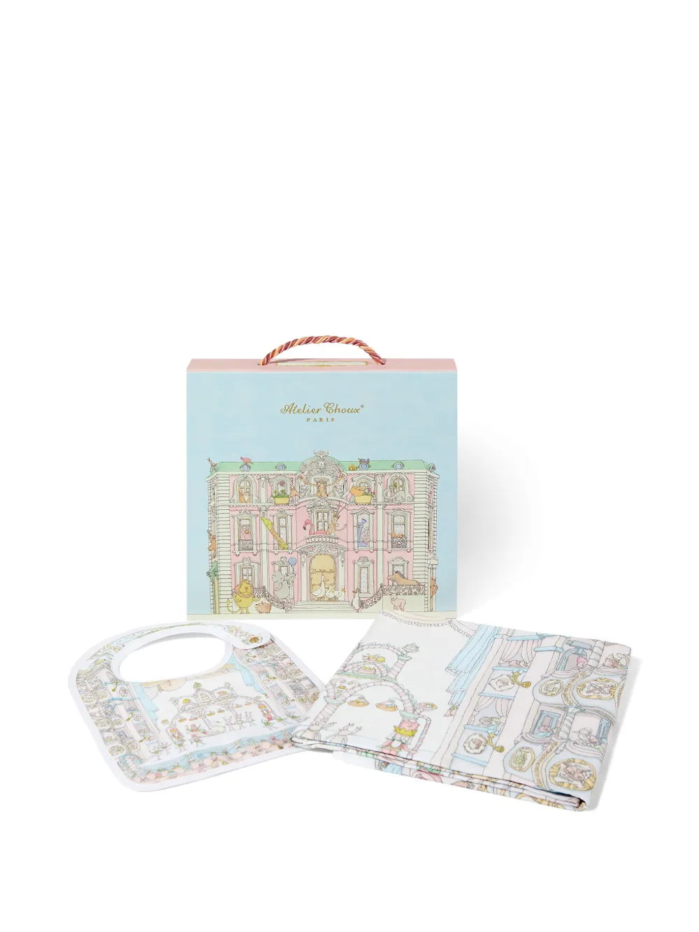 ATELIER CHOUX NUTCRACKET BIB SET