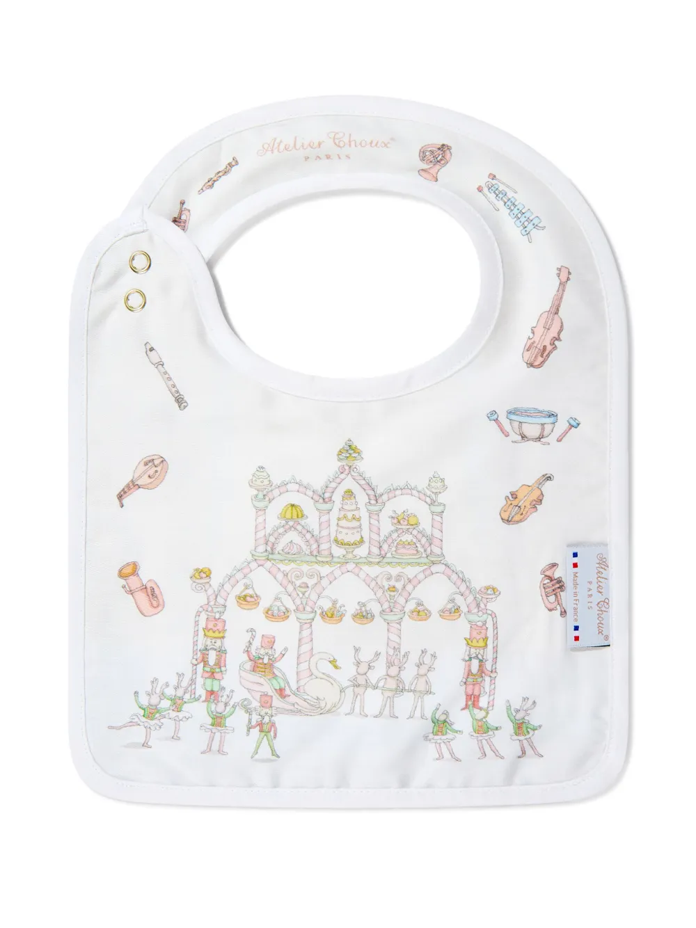 ATELIER CHOUX NUTCRACKET BIB SET