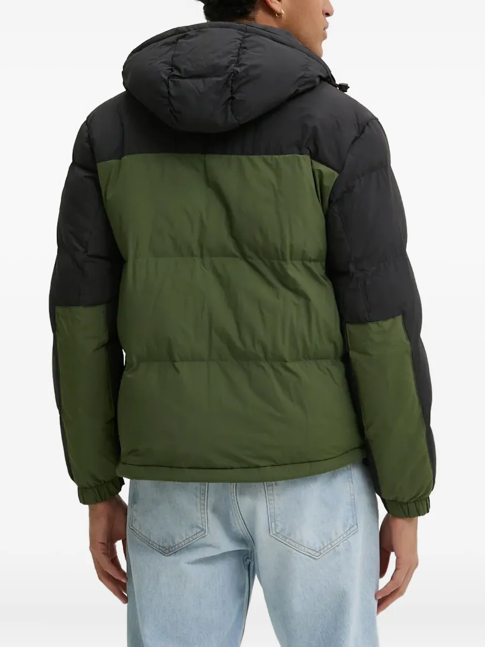 Timberland Waterafstotend gewatteerd jack met capuchon Groen