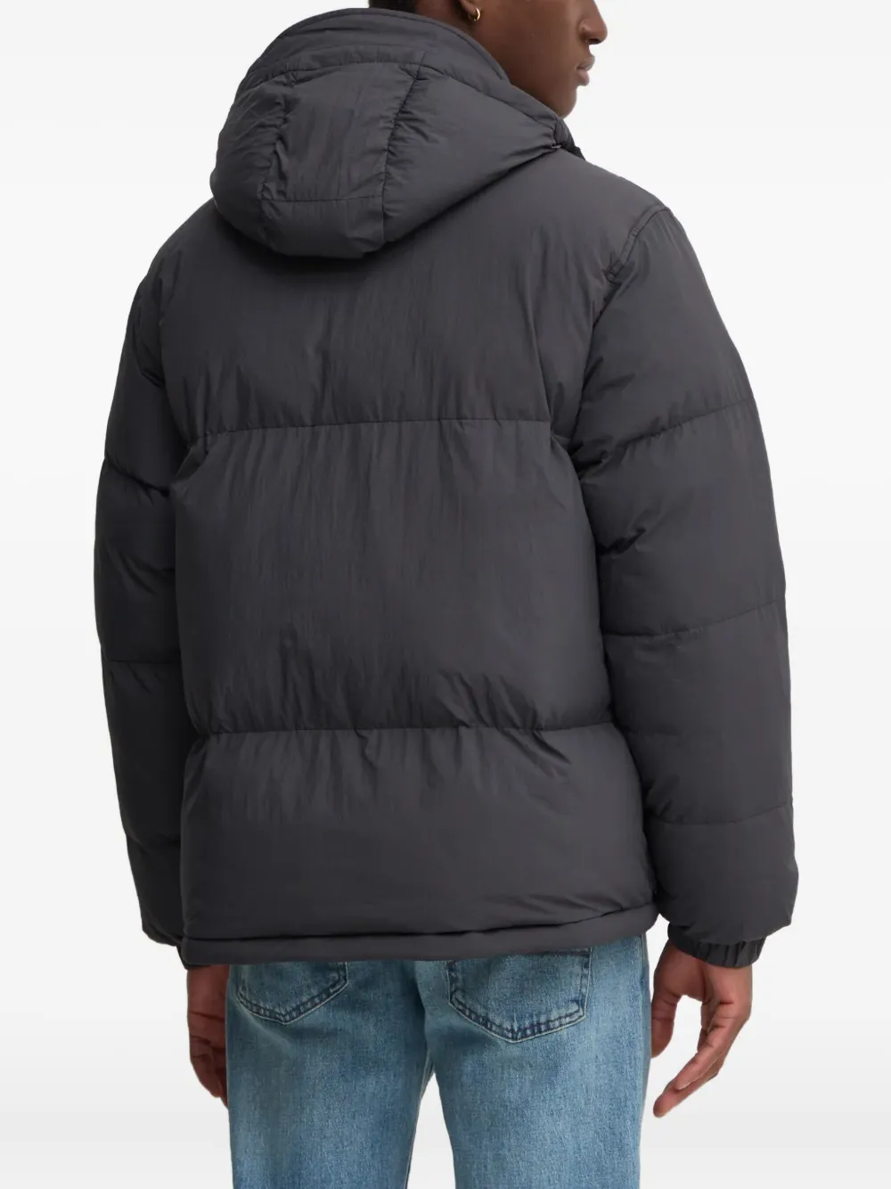 Timberland Gewatteerd jack Zwart