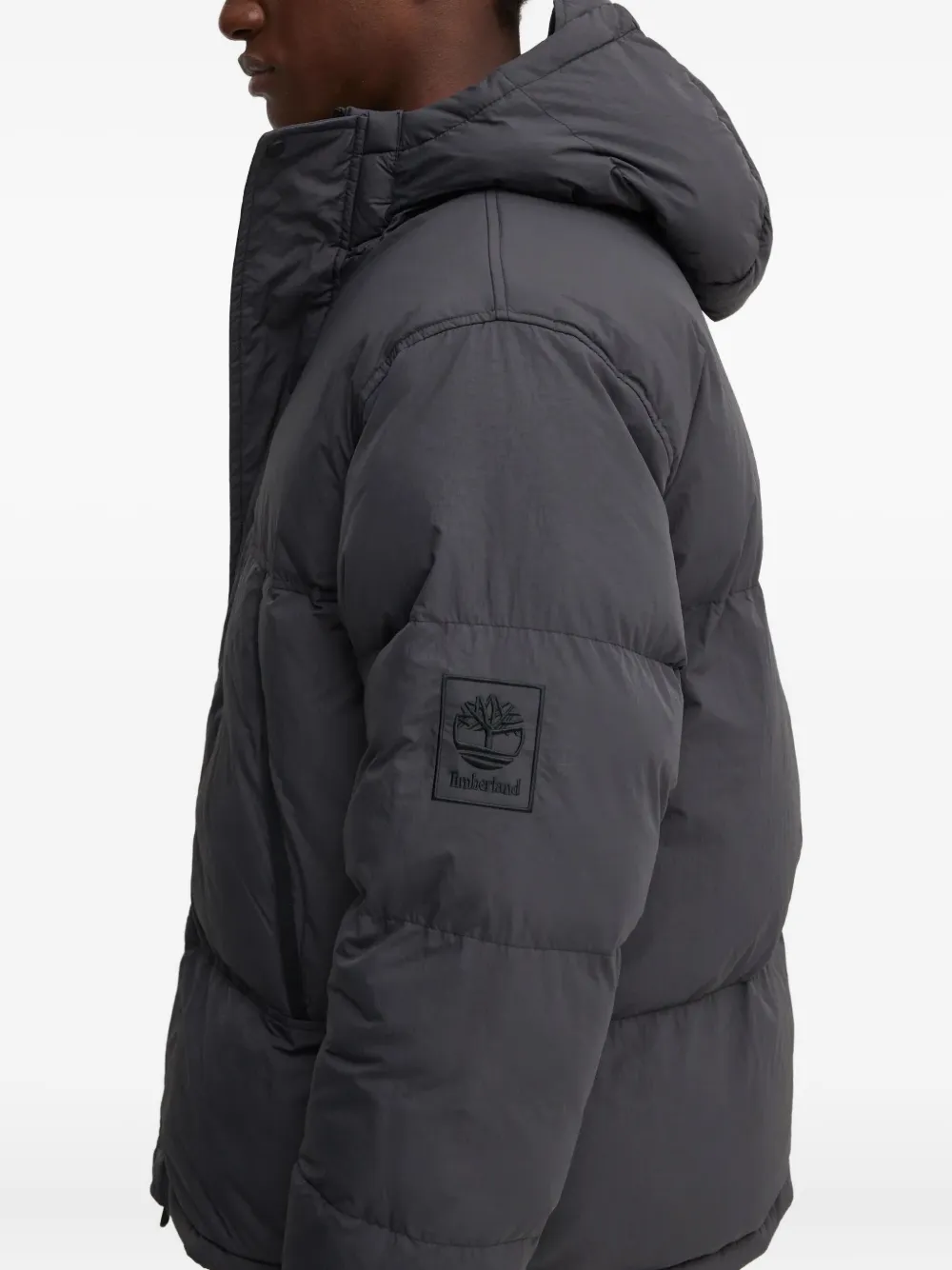 Timberland Gewatteerd jack Zwart