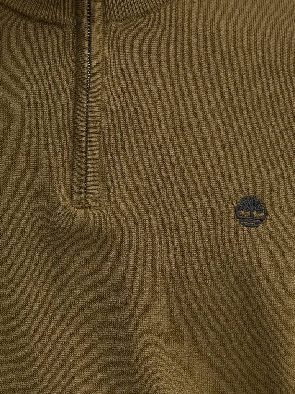 Timberland Trui met logo en rits Groen
