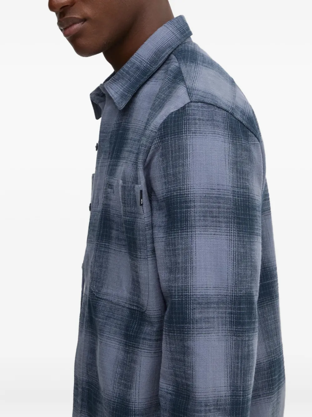Timberland Flanellen overhemd met geruite zak Blauw