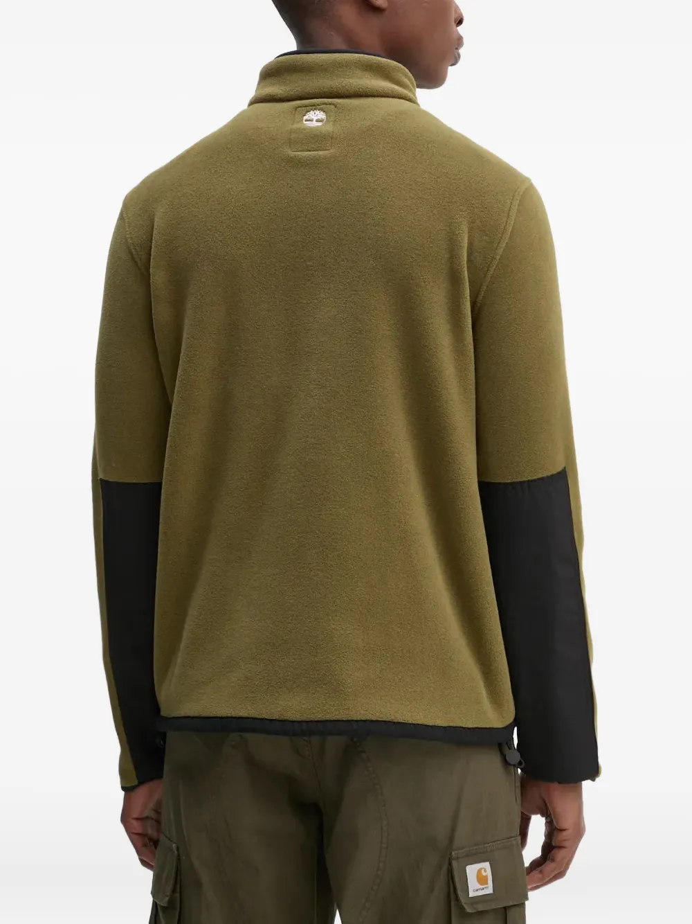 Timberland Sherburne Polartec fleece trui met ritszak Groen