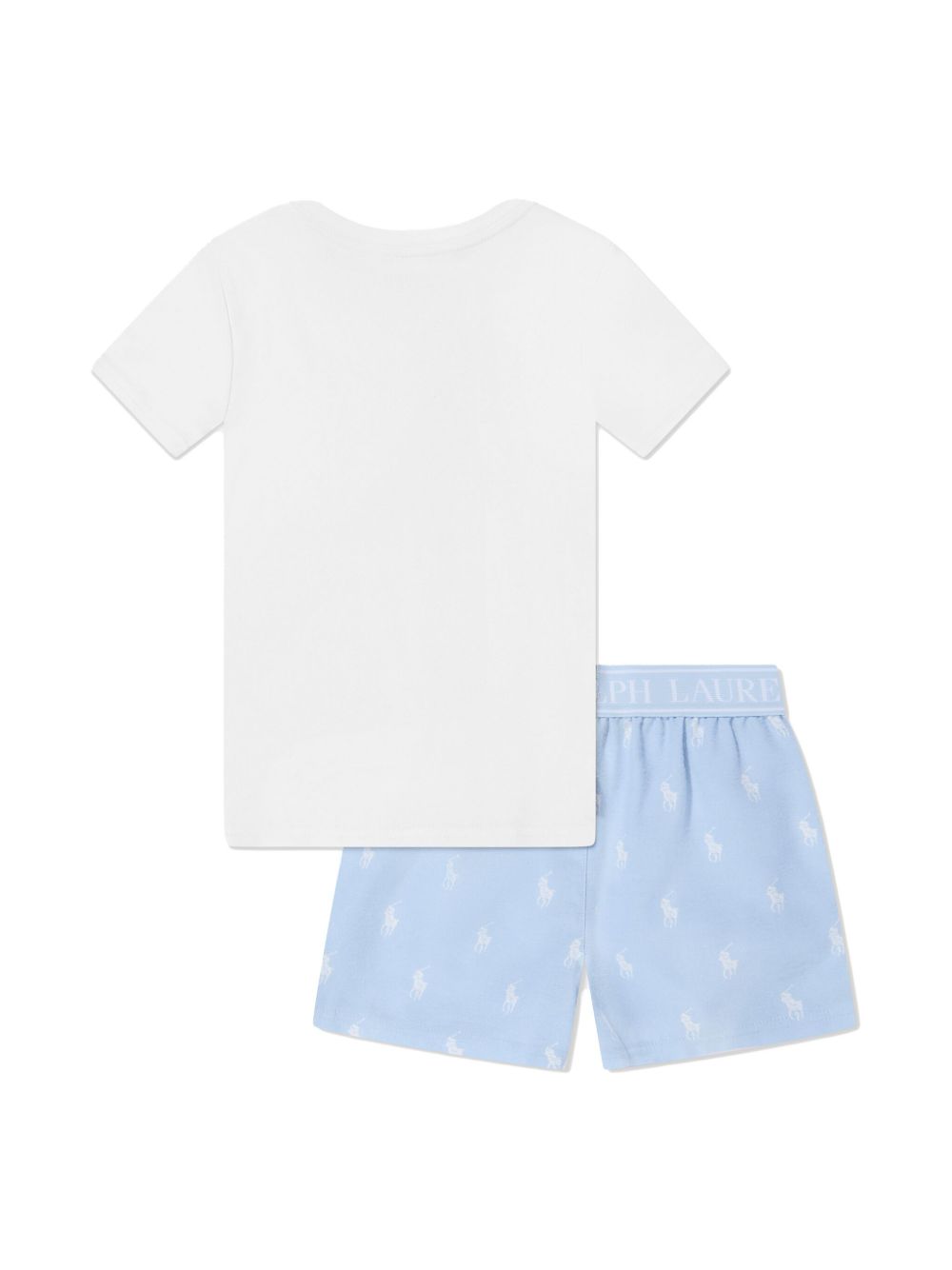 POLO RALPH LAUREN KIDS logo-print pyjama set - Wit