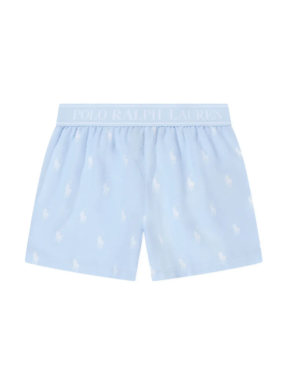 Polo Ralph Lauren Logo-print Pyjama Set In White
