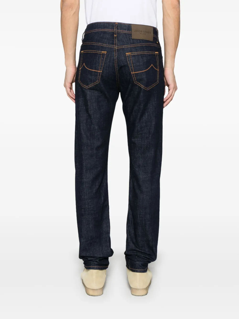 Shop Jacob Cohen Bard Jeans In Blue