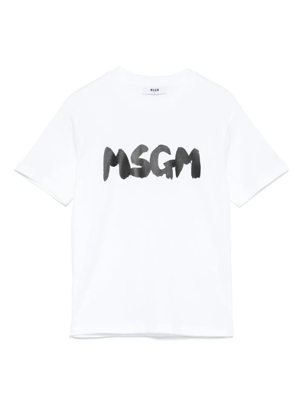 MSGM Kids playera con logo estampado | blanco | Image 1