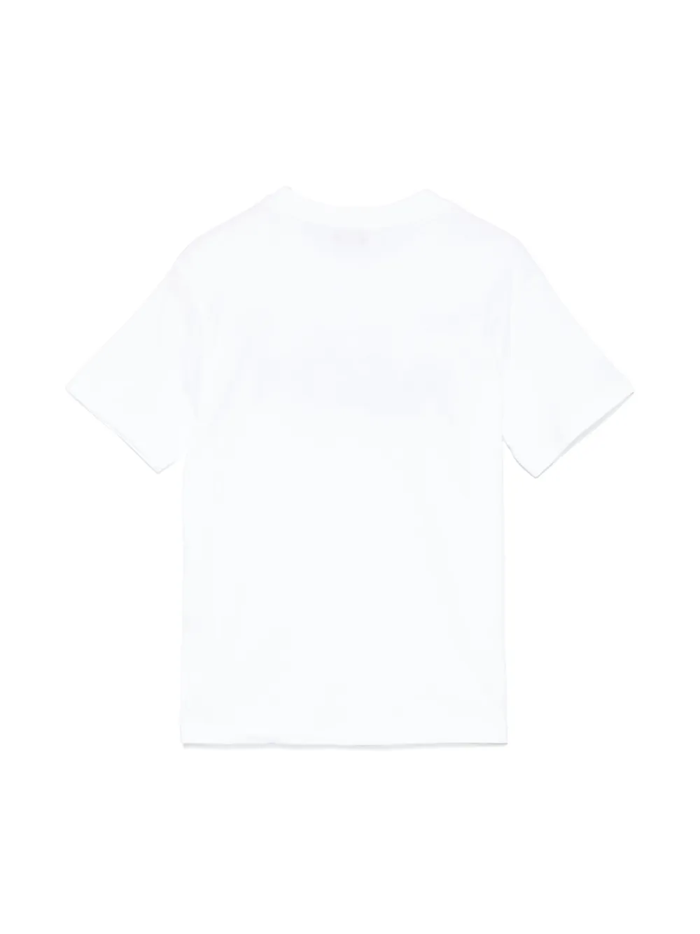 MSGM Kids T-shirt met logoprint - Wit