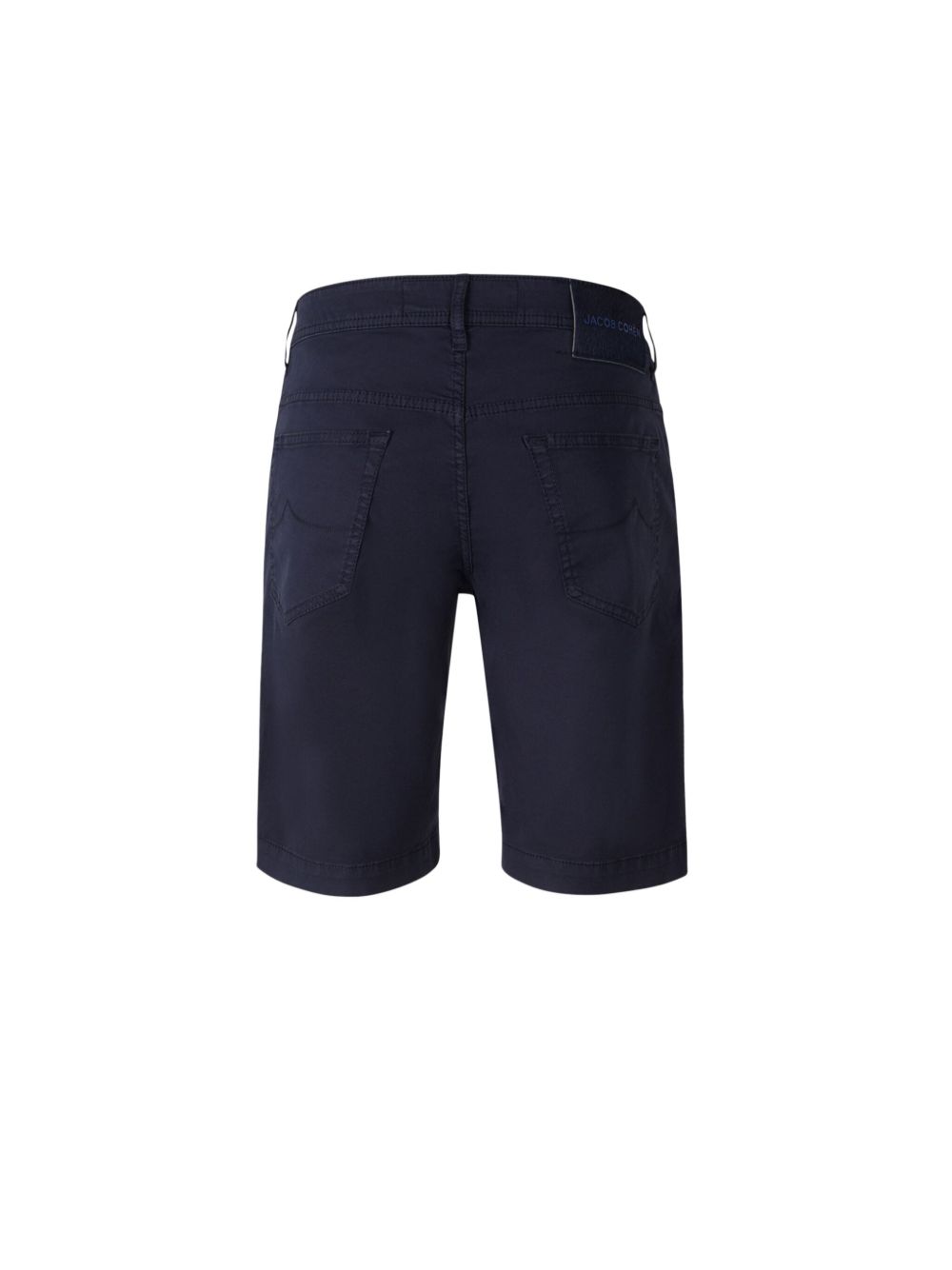 Jacob Cohën logo-patch shorts - Blauw