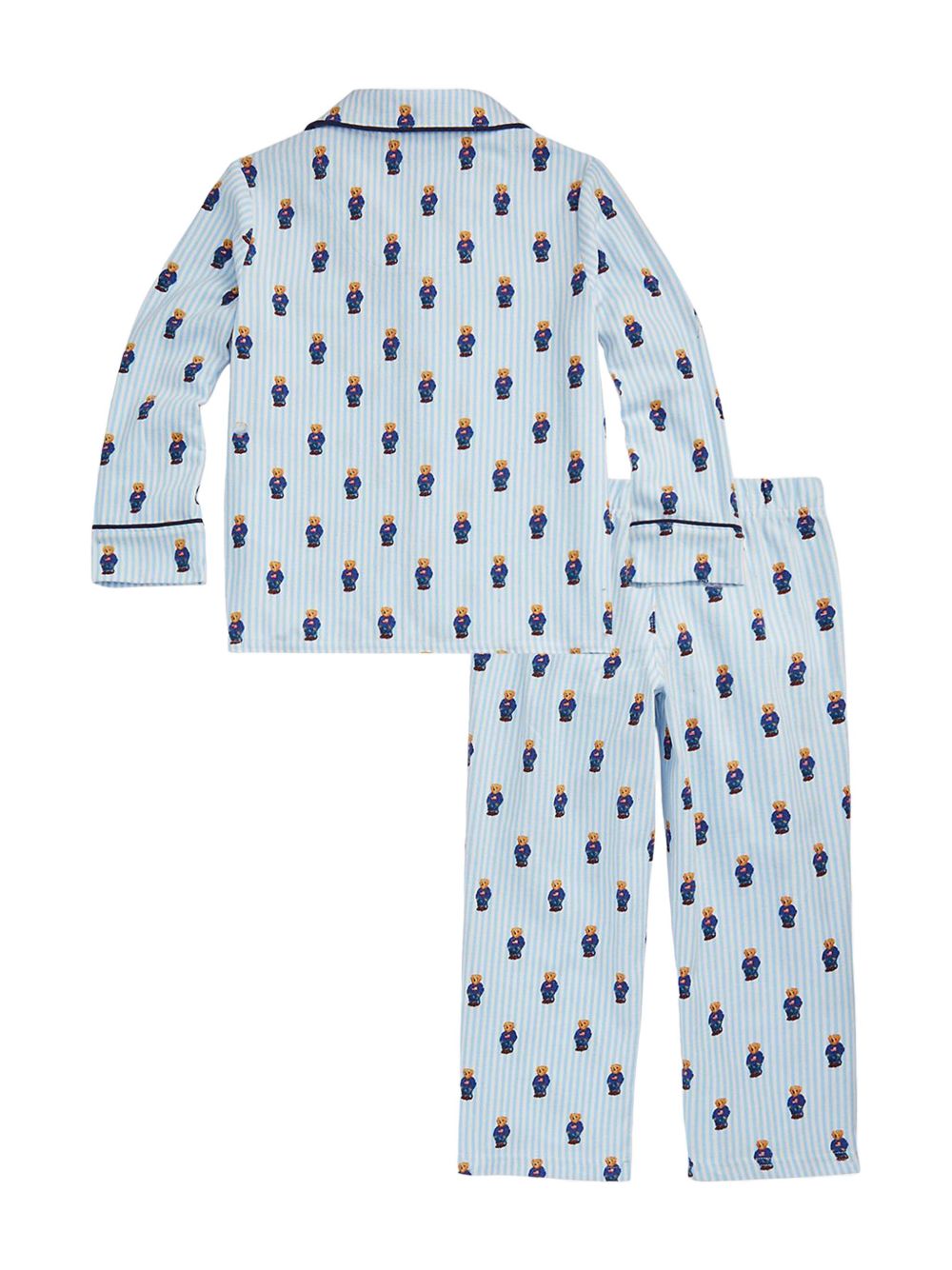 POLO RALPH LAUREN KIDS Pyjama met beerprint - Blauw