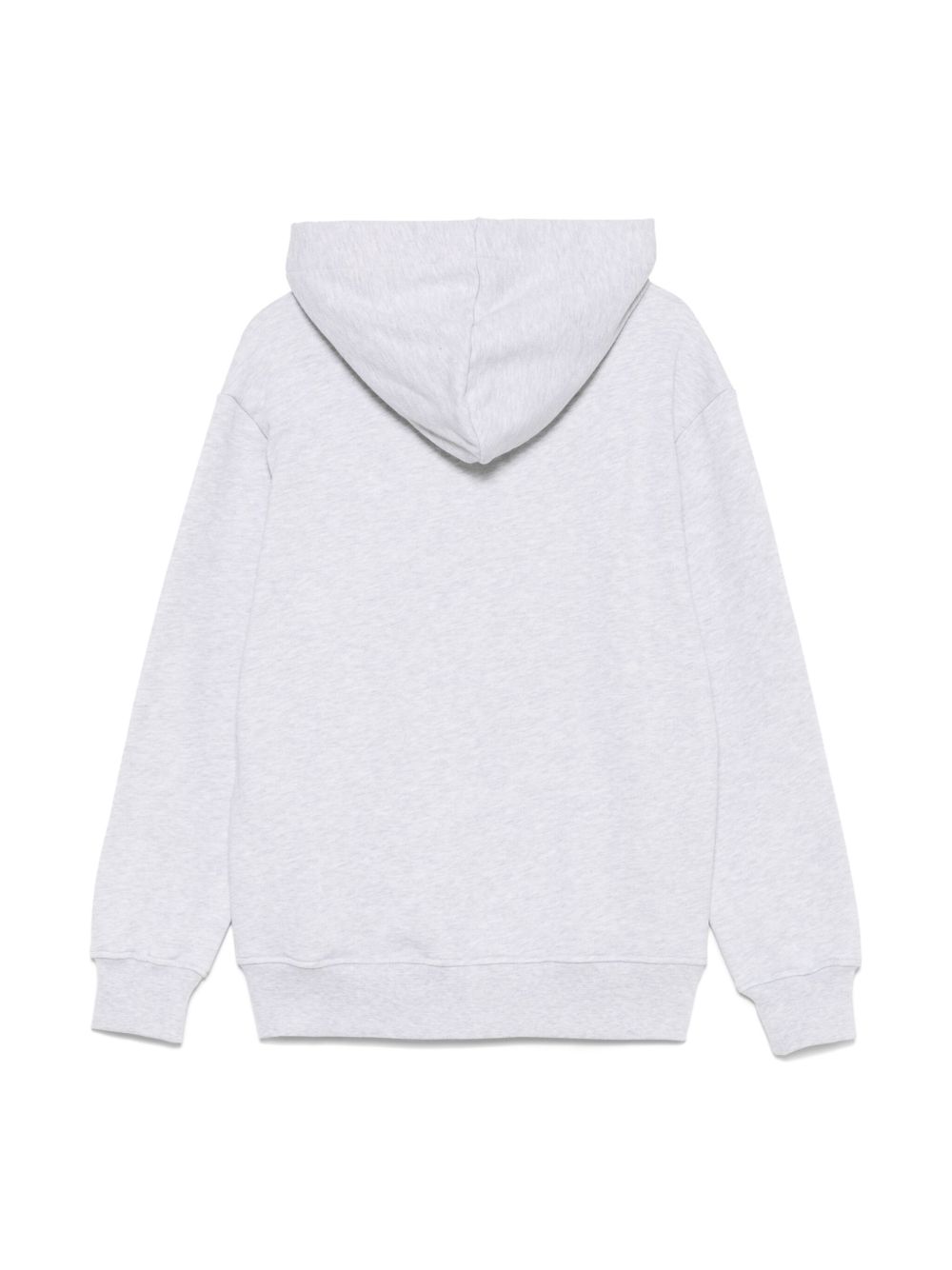 MSGM Kids logo-print hoodie - Grey