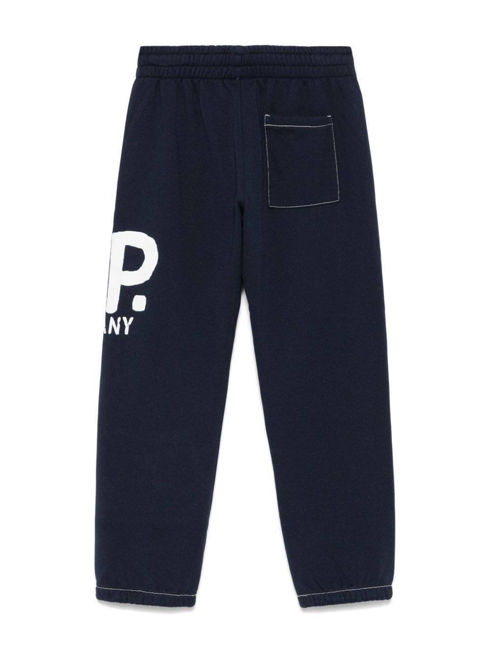 C.P. Company Kids Trainingsbroek met logoprint - Blauw