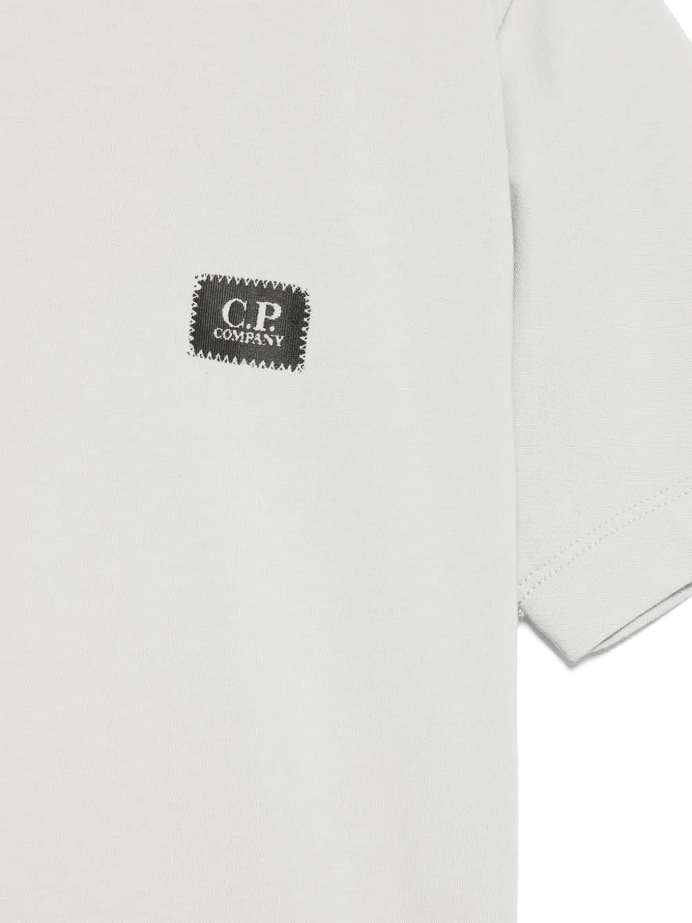 C.P. COMPANY LOGO-PATCH T-SHIRT