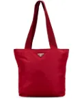 Prada Pre-Owned 2000-2013 Tessuto tote bag - Red