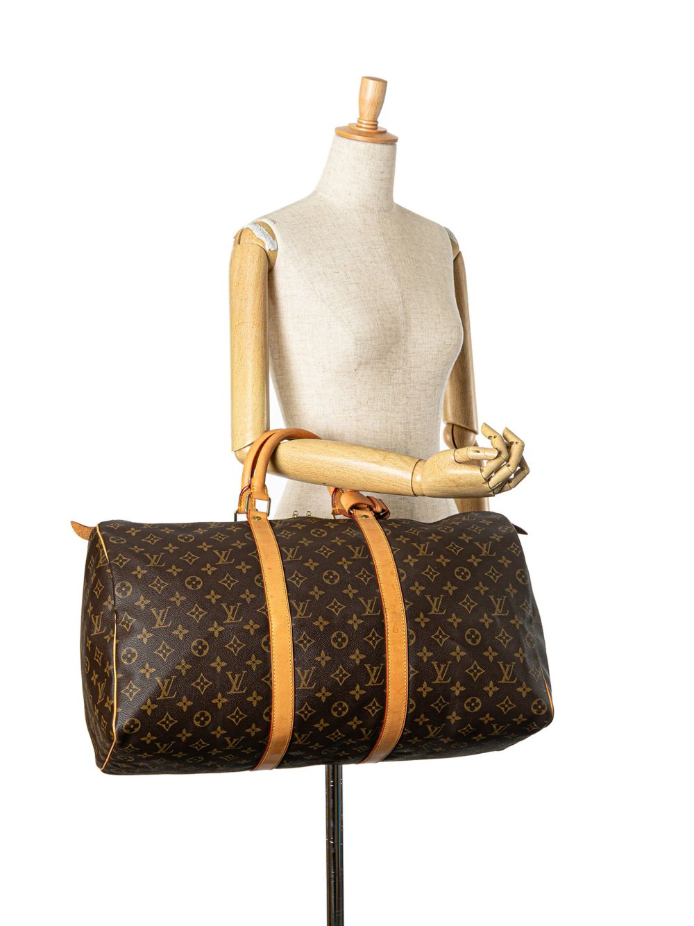 Louis Vuitton Pre-Owned 2002 Monogram Keepall 50 travel bag - Bruin