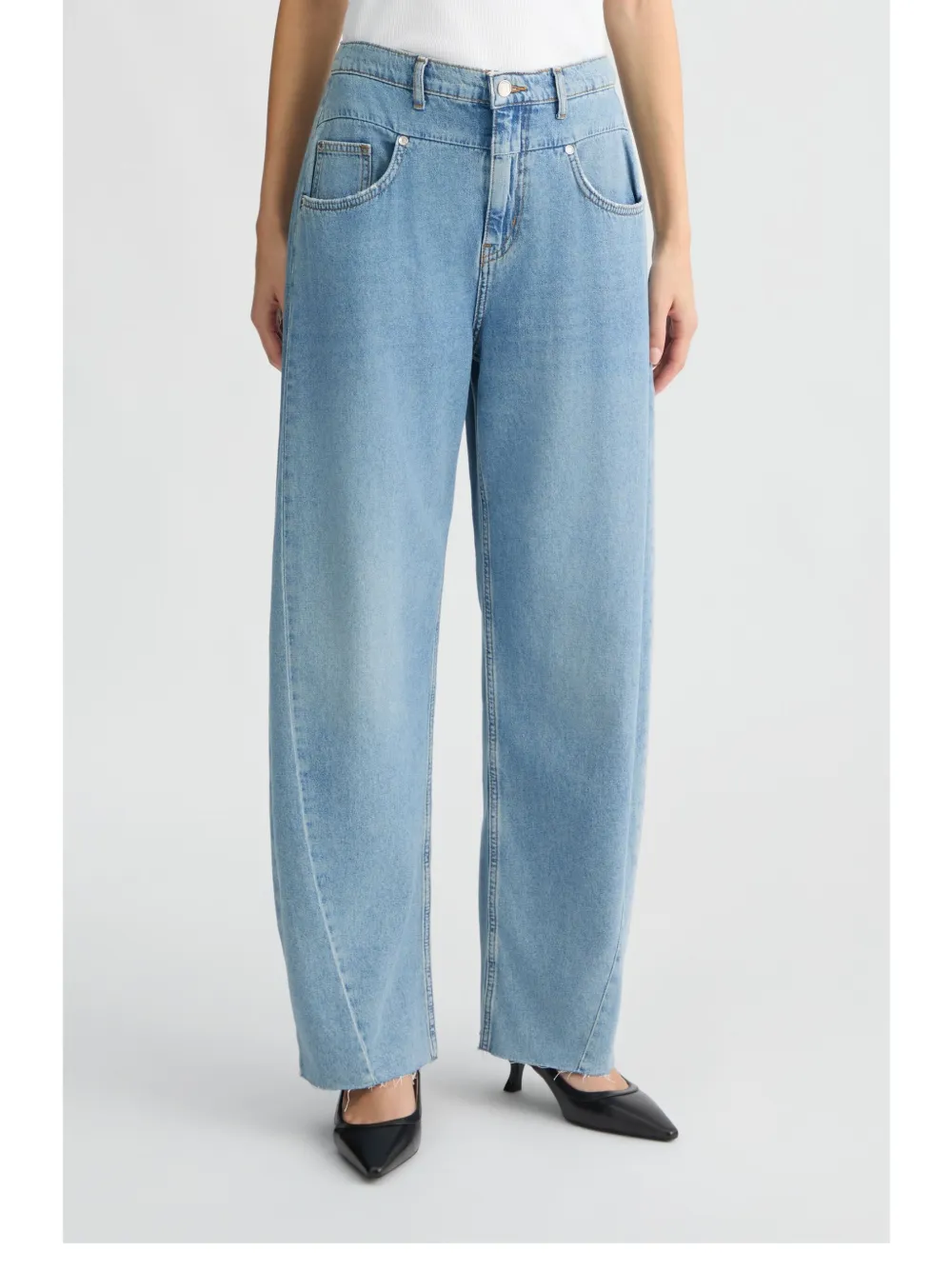 LIU JO Mid waist jeans Blauw