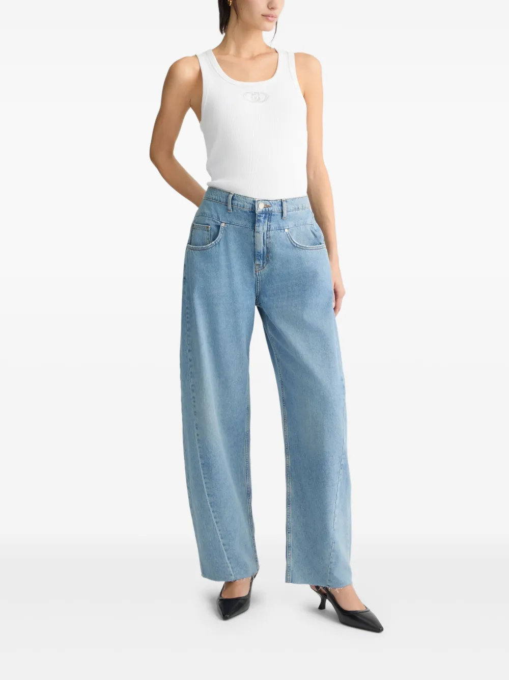 liujo LIU JO Mid waist jeans - Blauw