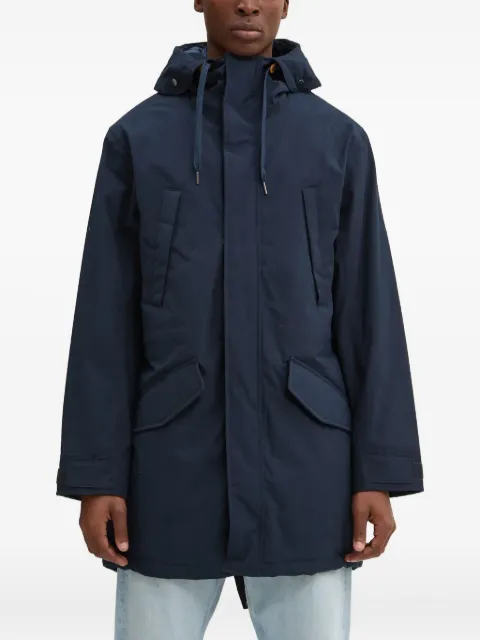 Timberland hooded pockets parka coat