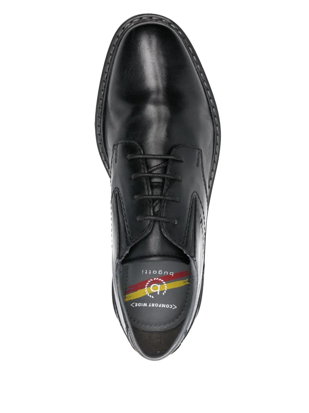 Bugatti Leather Shoes In 黑色